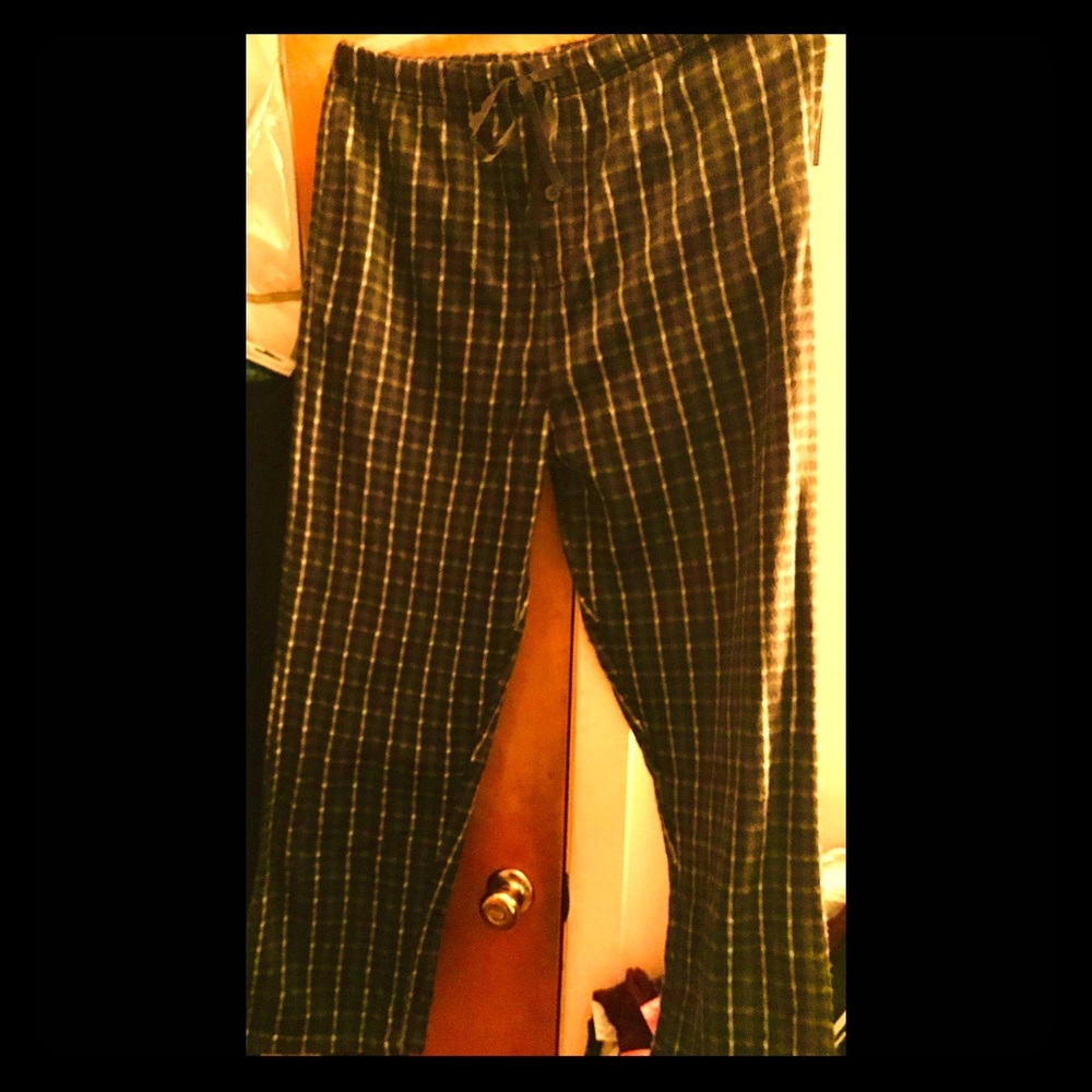 7 Apparel Essential Sleepwear Minky Plaid Pants - Picture 1 of 6